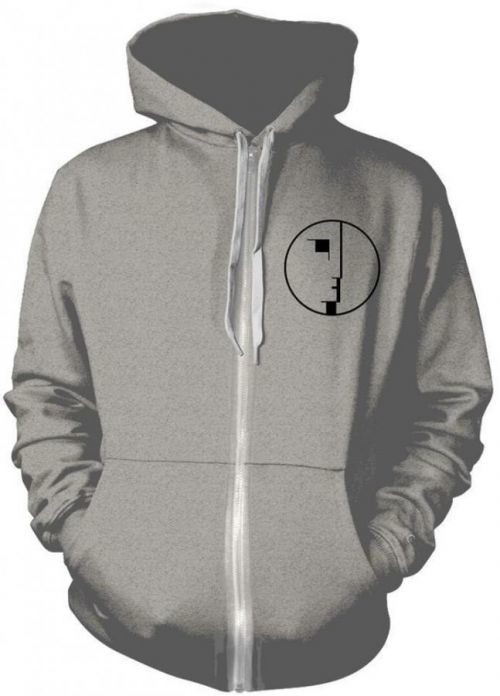Bauhaus Logo Grey Hooded Sweatshirt with Zip M