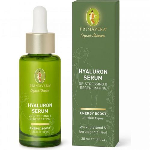 Primavera Hyaluronové pleťové sérum De-Stressing & Regenerating (Hyaluron Serum) 30 ml