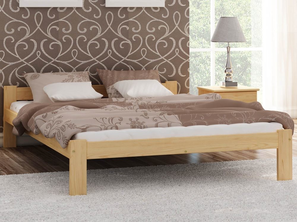 Magnat Magnat Masivní postel Naba 120 x 200 cm, ekologická borovice