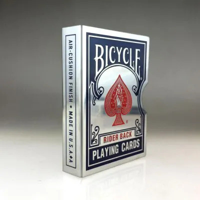 Pouzdro na karty ocelové Bicycle modré