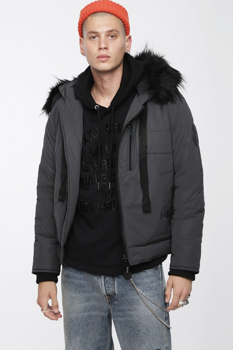 Jacket - Diesel WCODY JACKET grey