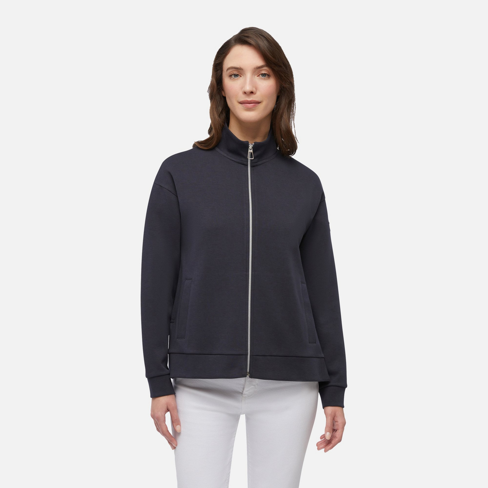 GEOX Modrá dámská mikina Sweater - Dámské