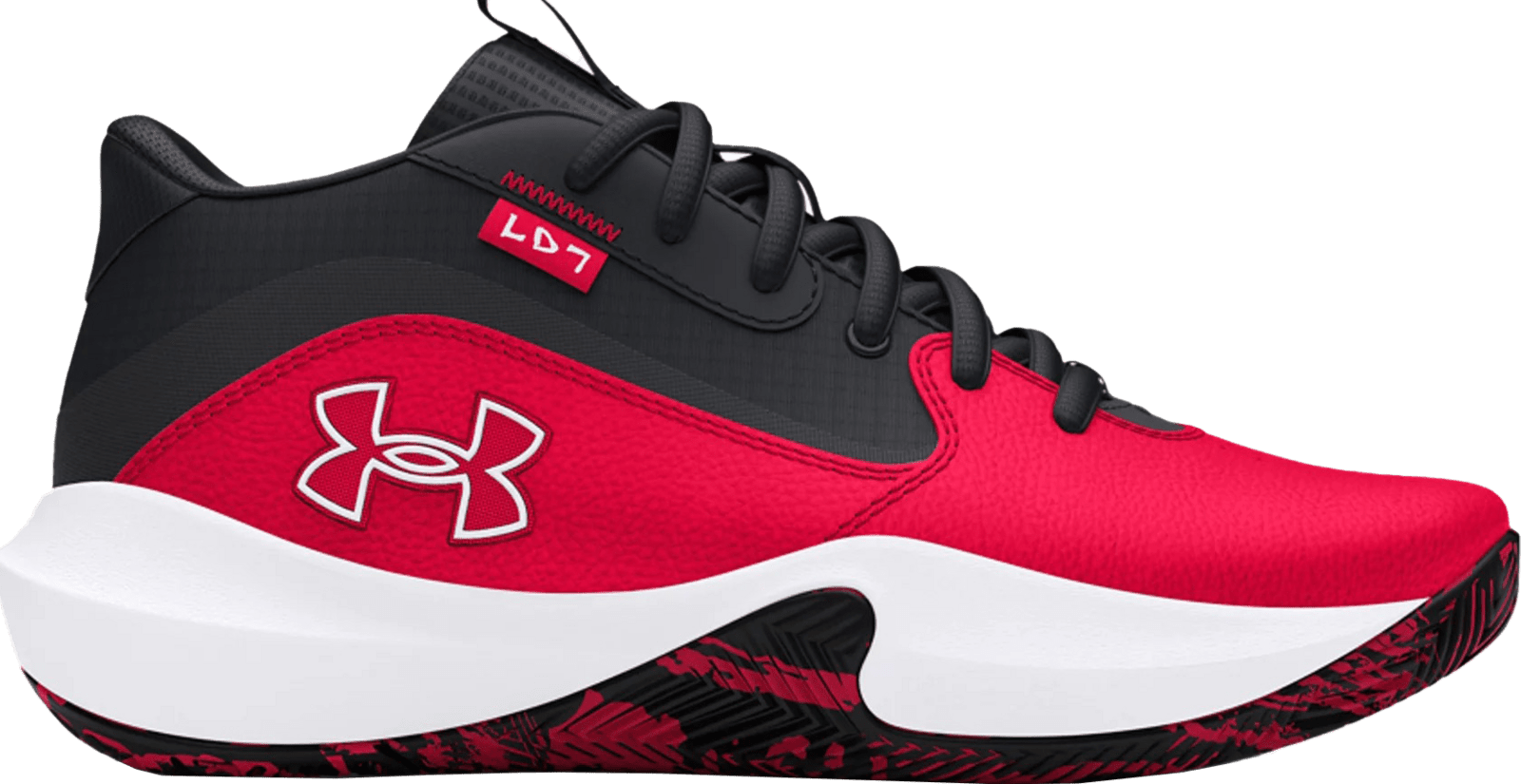 Basketbalové boty Under Armour UA GS Lockdown 7-RED