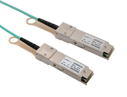 L-Com Aocqp40-010 Active Optical Cable Qsfp+ 40Gbps, 10 Meter, Msa Compatible 29Ah9095