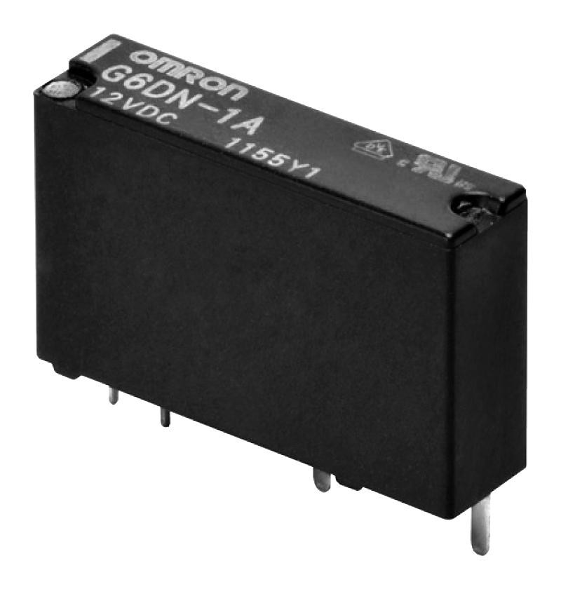 Omron Electronic Components G6Dn-1A-Sl Dc24 Slim Power Relay With 50Kops Electrical Endurance 40Ah1362