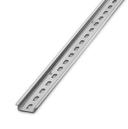 Phoenix Contact 814681 Din Mounting Rail, Aluminum, 2M