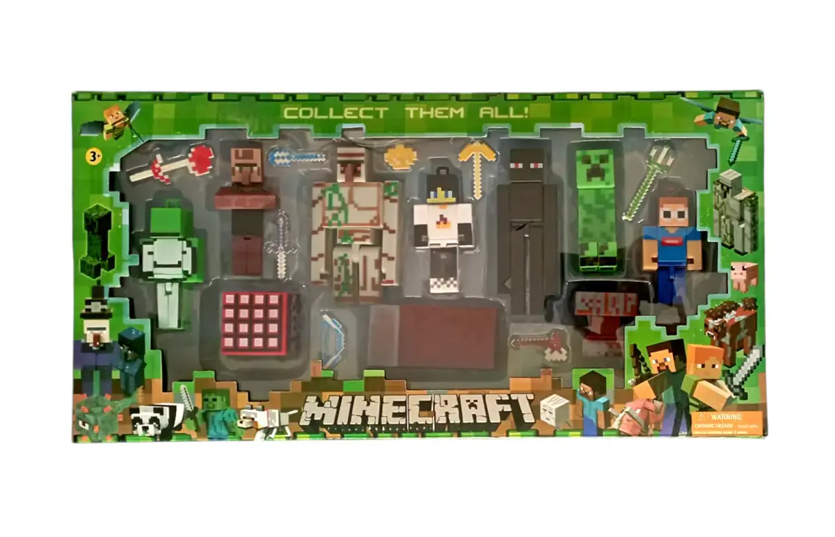 bHome Kolekce figurek Minecraft Premium FIBH1949
