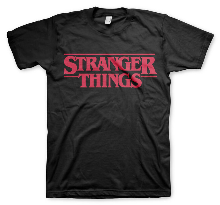 HYBRIS Tričko Stranger Things - Logo, S