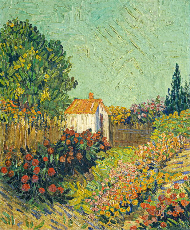 Vincent van Gogh Obrazová reprodukce Landscape (1928), Vincent van Gogh, 33 × 40 cm