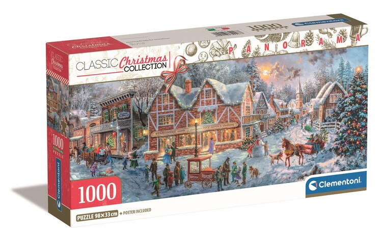 CLEMENTONI Puzzle Getting Ready For Christmas, 1000 ks