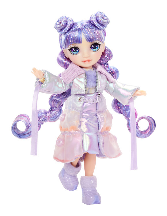 MGA Entertainment Rainbow High - Winter Wonderland Doll - Violet (Purple)