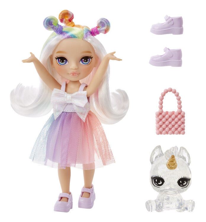 MGA Entertainment Rainbow High - Littles Dolls - Opal (Rainbow)
