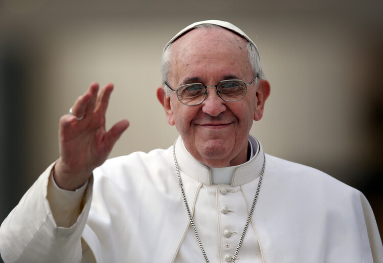 Christopher Furlong Fotografie Pope Francis Holds His Weekly General Audience, Christopher Furlong, 40 × 26.7 cm