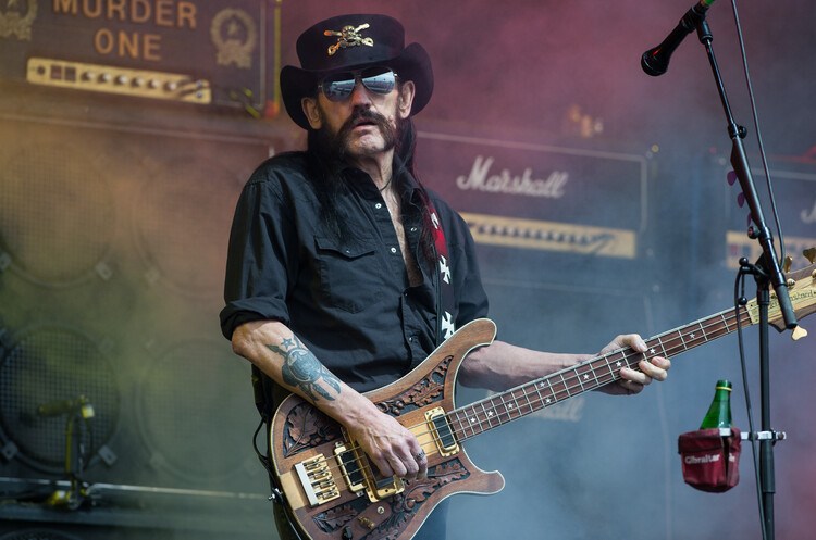 Samir Hussein Fotografie Lemmy Kilmister of Motorhead at Glastonbury Festival 2015, Samir Hussein, 40 × 26.7 cm