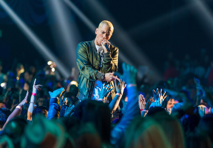 Christopher Polk Fotografie Eminem at MTV Movie Awards 2014, Christopher Polk, 40 × 26.7 cm