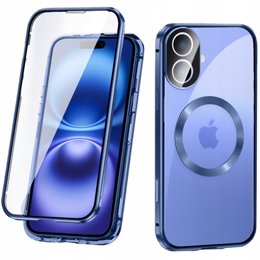 Pouzdro pro Magsafe Dual Glass pro iPhone 16, kryt kompletní ochrana