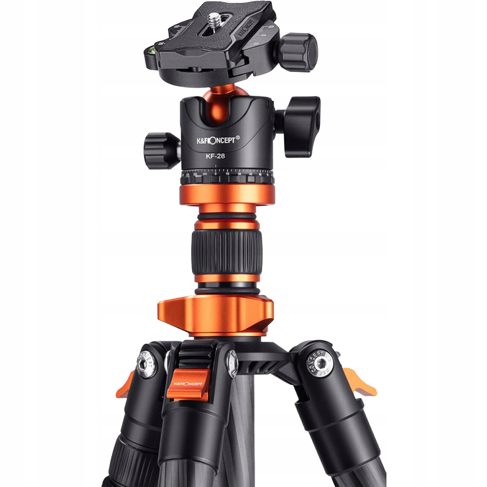 K&f Concept Stativ BH-28L Tripod Na Fotoaparát Srojak Držák Z Uhlíkového Vlákna