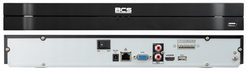 BCS-L-NVR3202-A-4KE(2) Ip Rekordér 32 Kanálový Dvoukotoučový 16TB 16Mpx Ai