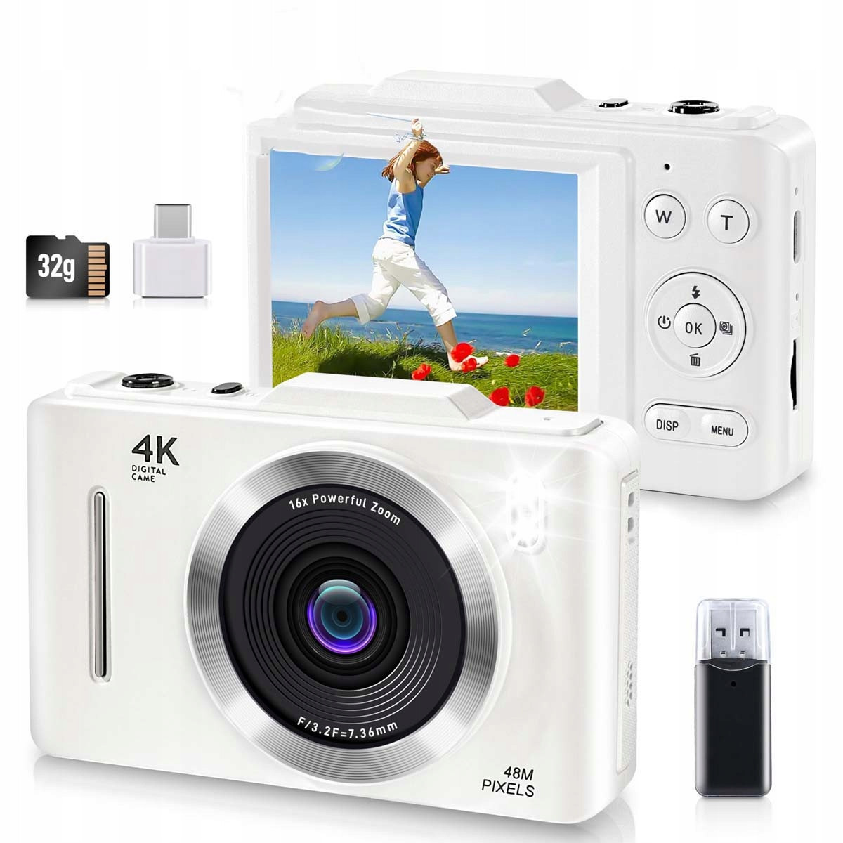 Digitální Fotoaparát Hd 1080P 48MP 2.8