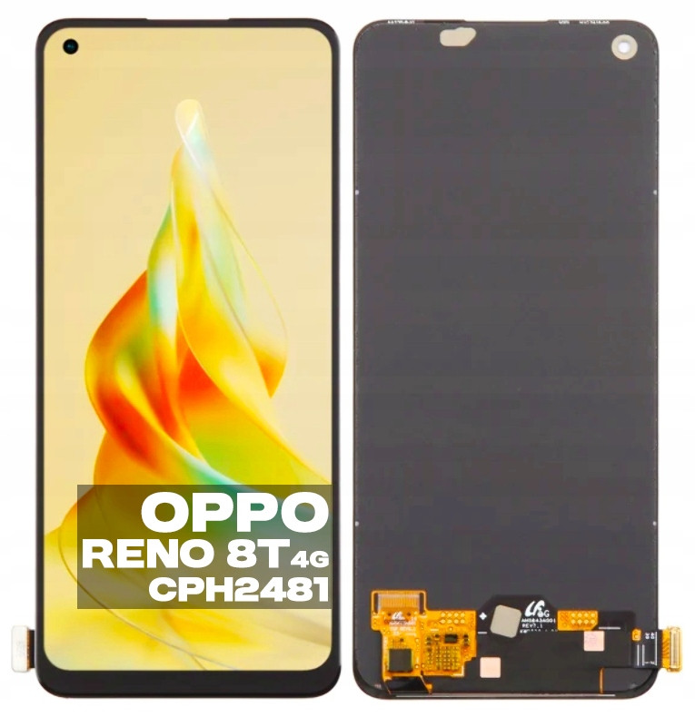 Originální LCD displej Dotykový displej Digitizer pro Oppo Reno 8T CPH2481