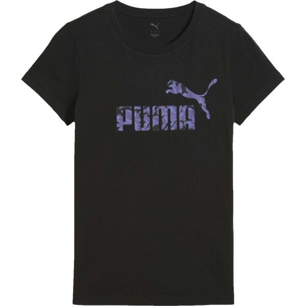 Puma ESSENTIALS NATURE TEEE Dámské triko, černá, velikost