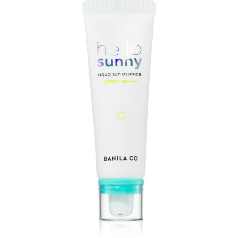 Banila Co. hello sunny Aqua Sun Essence lehký ochranný krém na obličej SPF 50+ 50 ml