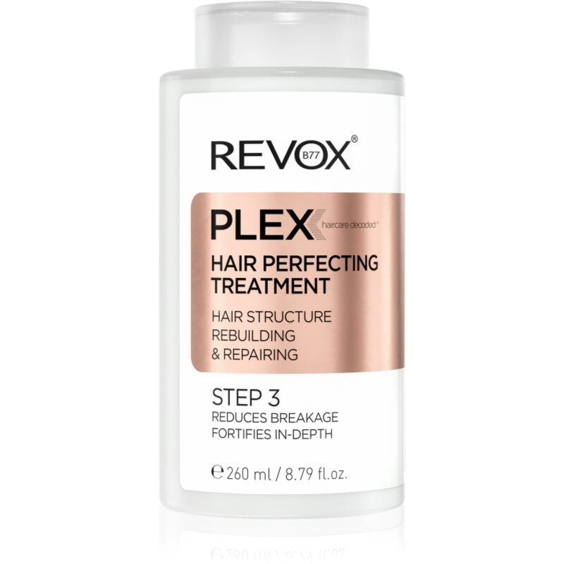 Revox B77 PLEX Hair Perfecting Treatment. Step 3 před-šamponová péče pro barvené a poškozené vlasy 260 ml