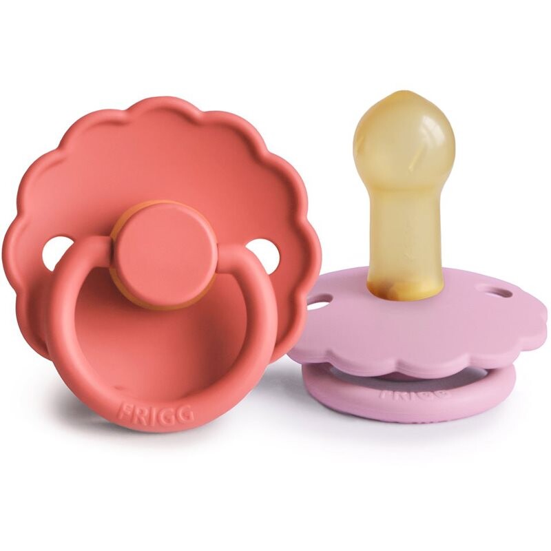 FRIGG Daisy Size 2:6-18 months dudlík Poppy/Lupine 2 ks