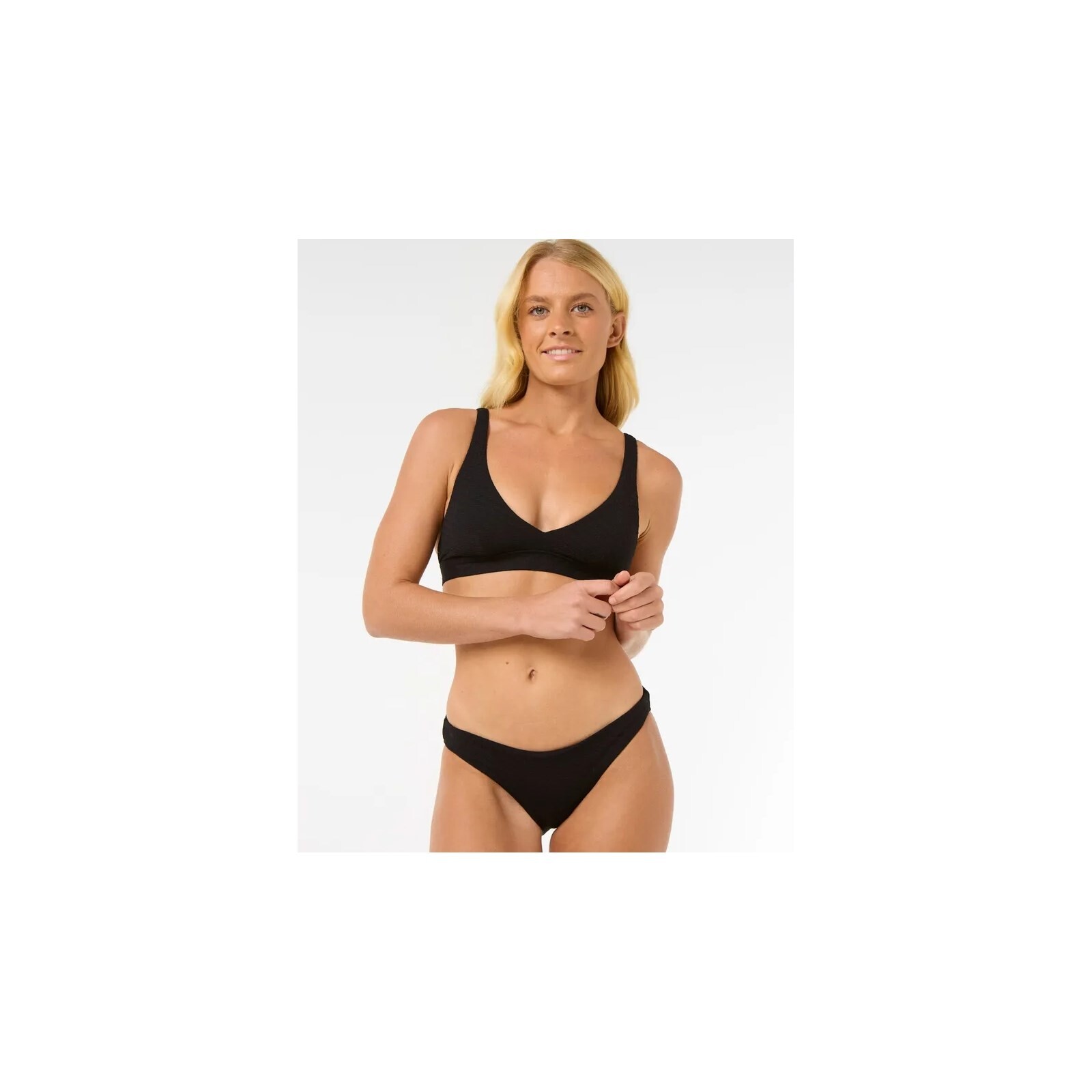 plavky RIP CURL - Custom Rib Halter Black  (90)