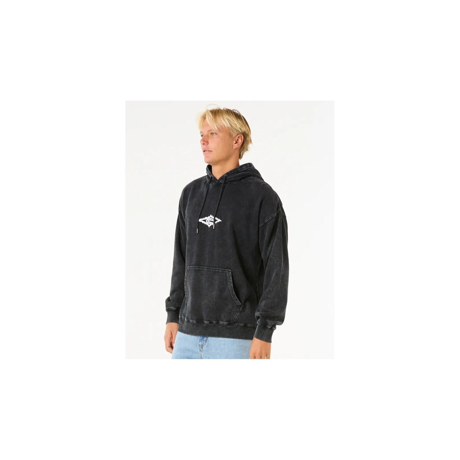 mikina RIP CURL - Raw Energy Hood Black (90)