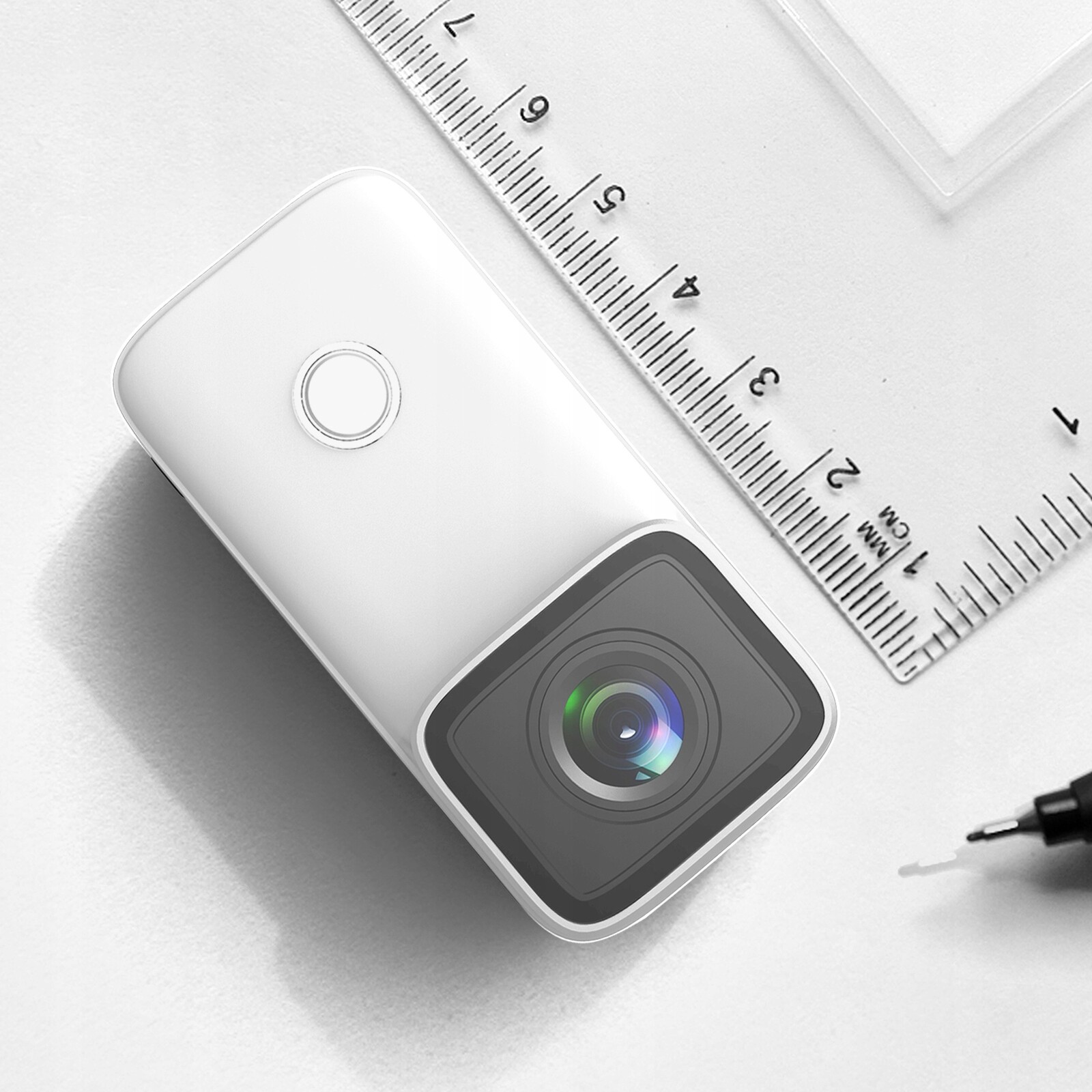 SJCam C200 4K Uhd akční kamera Wodoodporność sportowa 40M Biały