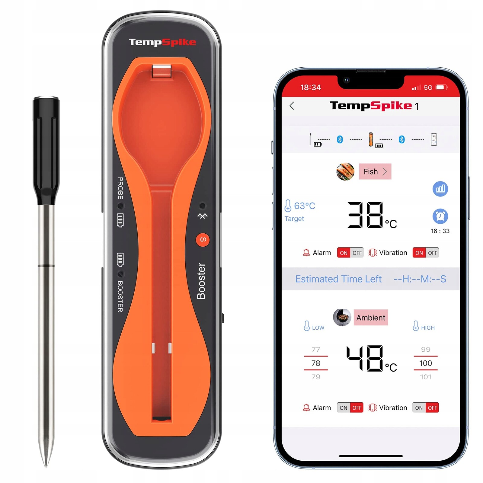 Bezdrátová sonda teploměru ThermoPro TempSpike TP-960W