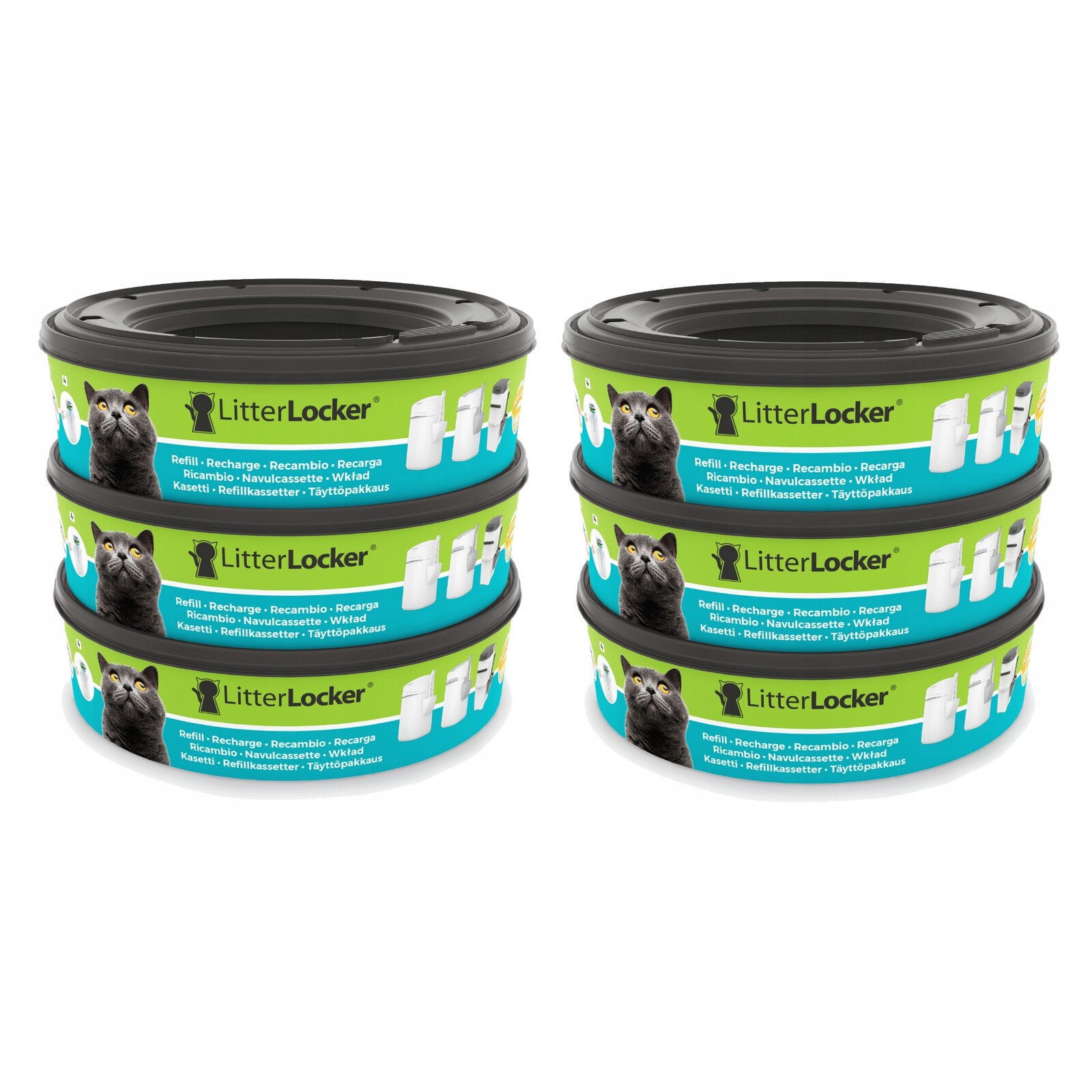 LitterLocker Refill – náplně do nádobky: 6 Ks