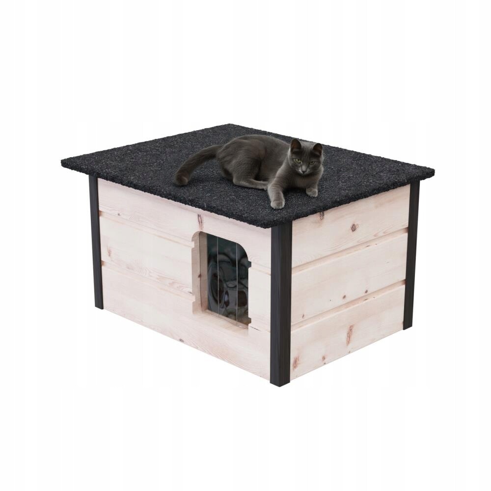 Bouda Pro Kočky Psa, Zateplený Domeček, Dřevěná Budka