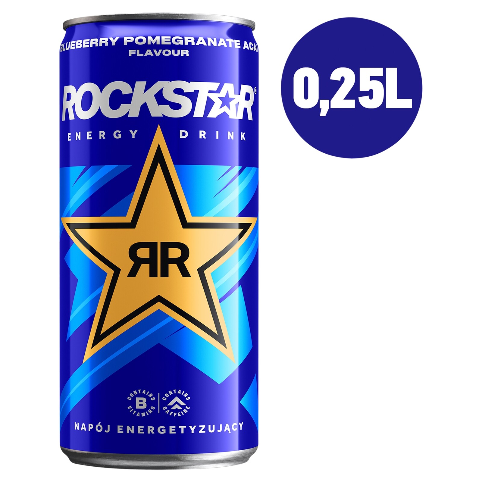24 plechovek svařák Energetický Nápoj Rockstar Xdurance 250 ml Plechovka