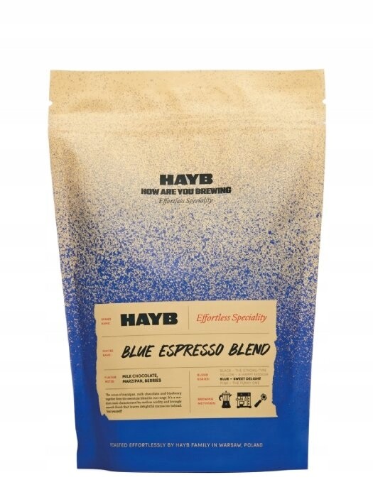 Zrnková káva Hayb Blue Espresso Blend 1kg