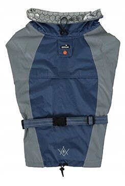 Obleček voděodolný pro psy Bivouak modrá 55cm Zolux