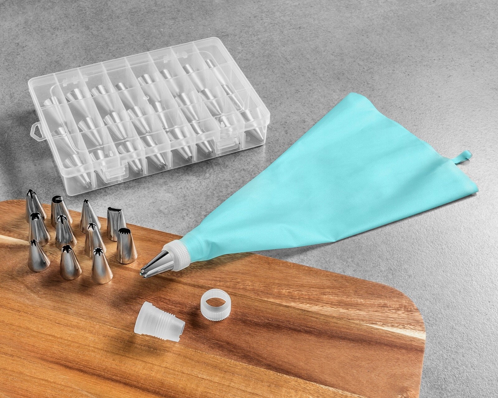 Sada 36 nástrojů na zdobení dortů Cukrářské doplňky na pečivo