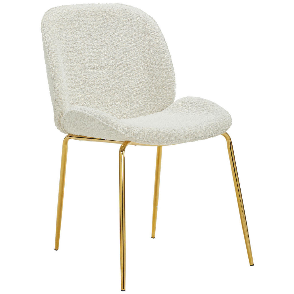 P & B ŽIDLE, bílá, barvy zlata