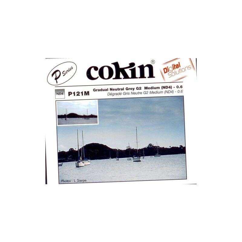 COKIN filtr P121M graduál šedý G2 medium