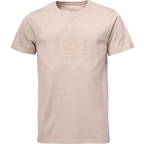 LOAP BORUM Pánské fashion tričko, lososová, velikost