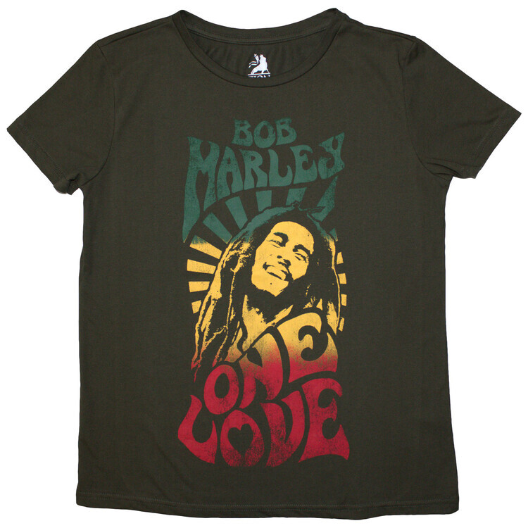 ROCKOFF Tričko Bob Marley - One Love Gradient