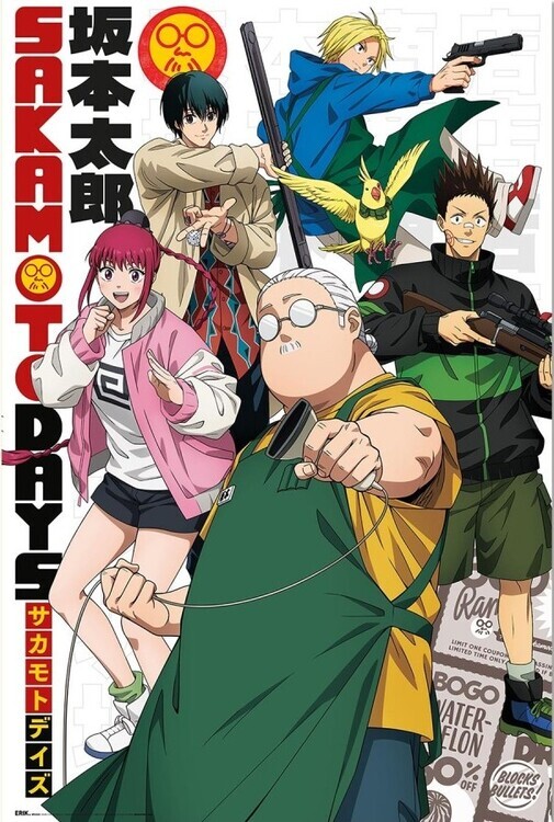 GRUPO ERIK Plakát, Obraz - Sakamoto Days 2, 61 × 91.5 cm