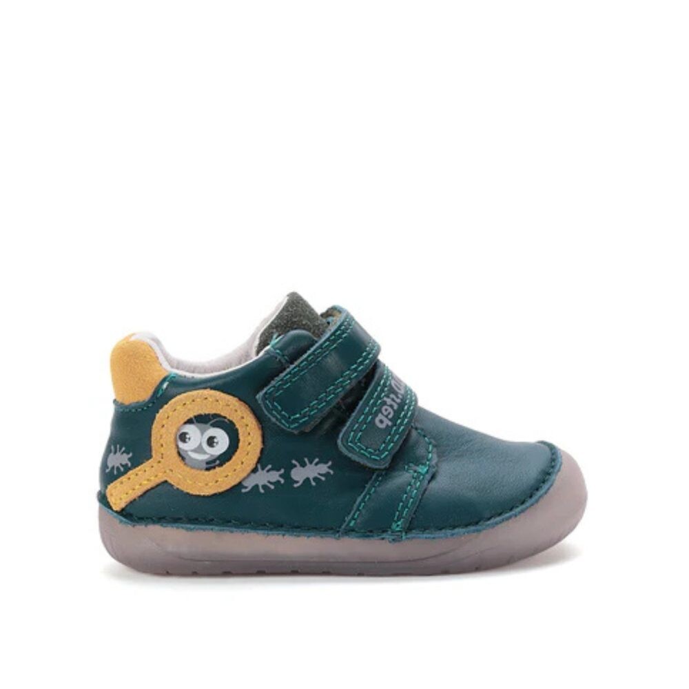 D.D.STEP S070-52576B Tyrkysová svítivá Dětské barefoot tenisky