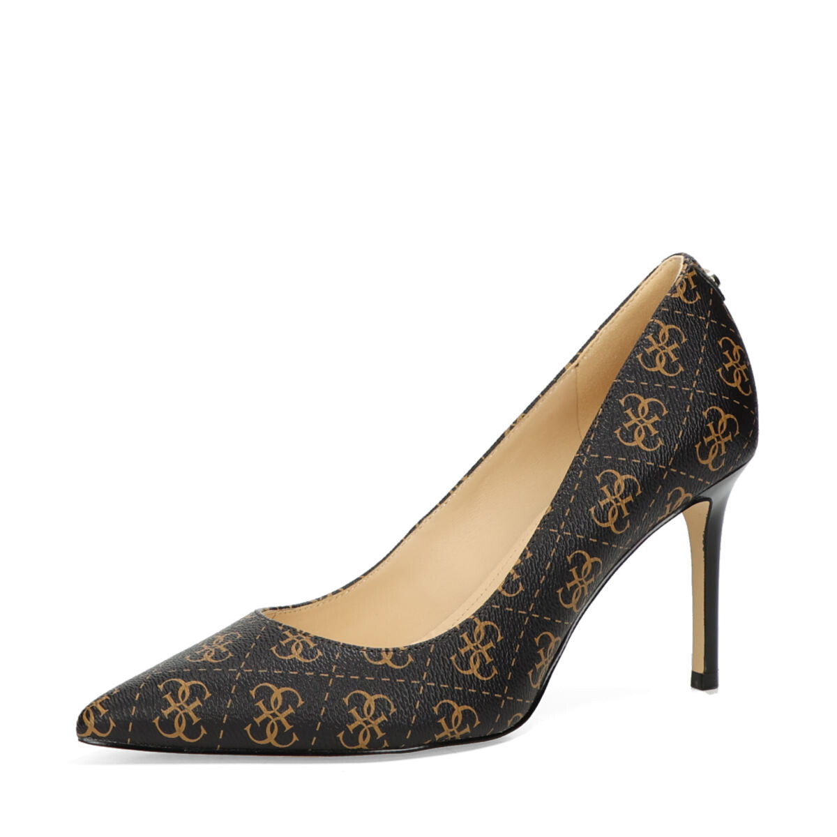 Guess dámské módní lodičky - hnědé - 35