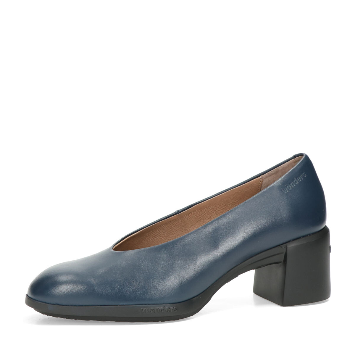 Wonders dámské kožené lodičky - tmavomodré - 36