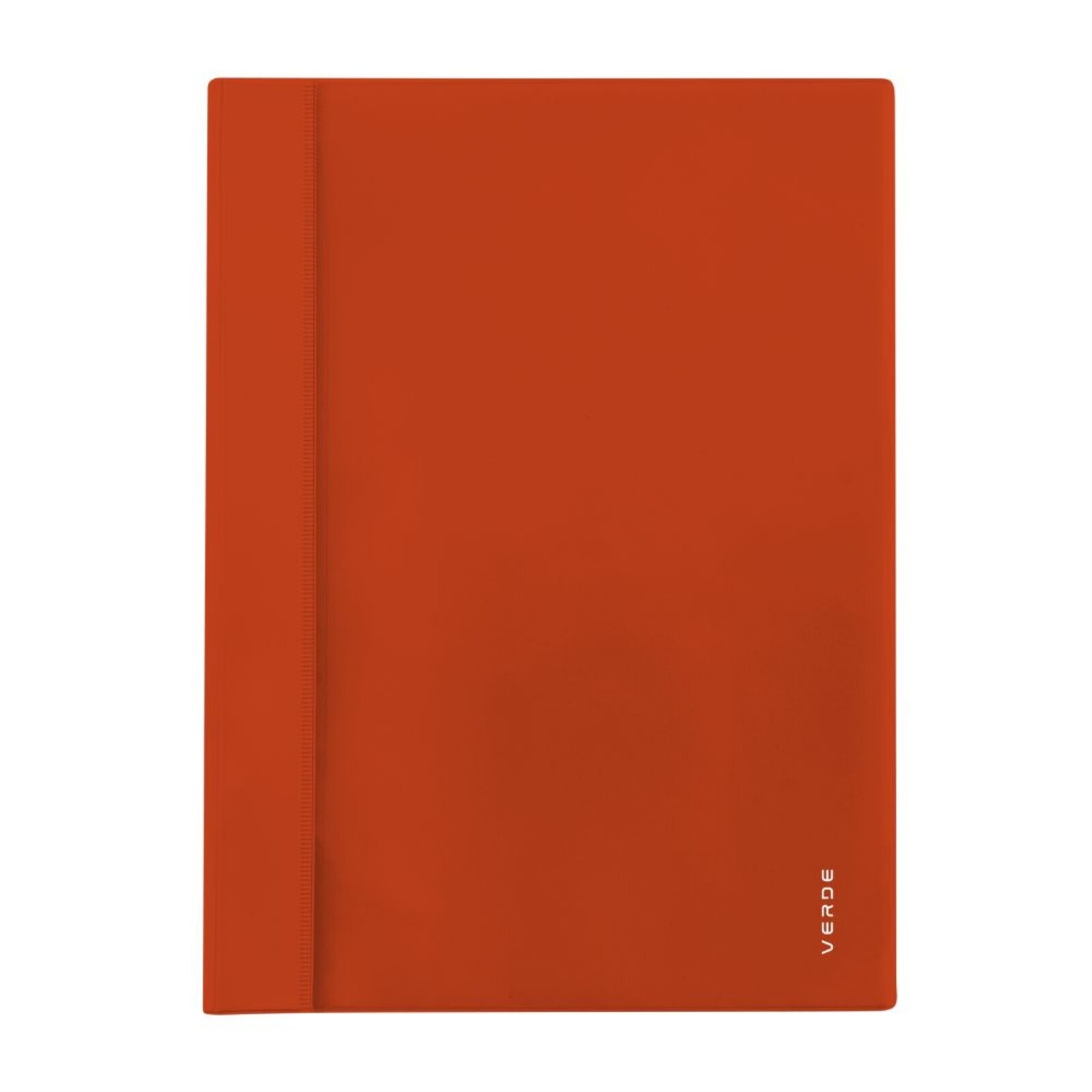 Verde Plastové rychlovazače s kapsou - A4, PVC, cihlový, 1 ks