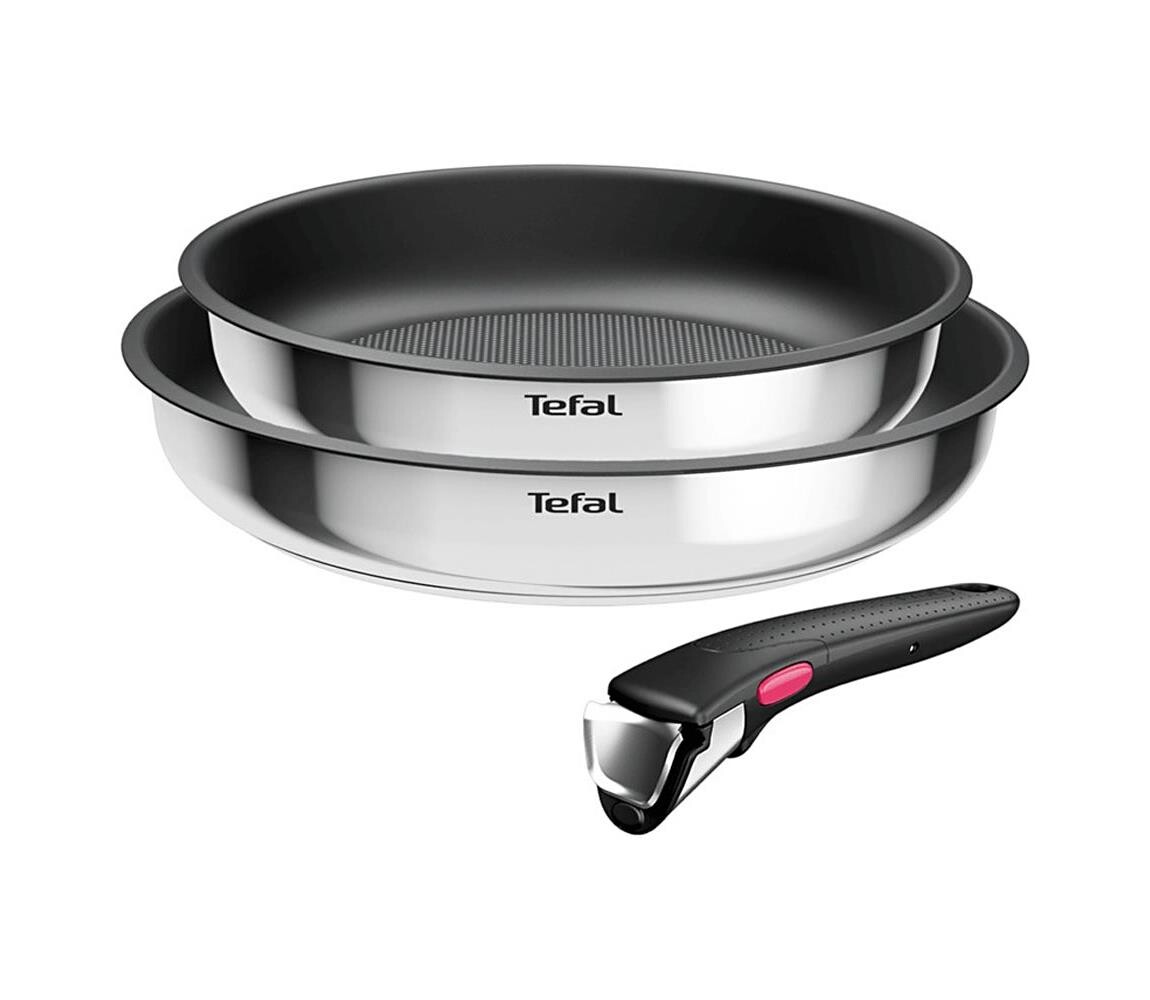 Tefal - Sada nádobí 3 ks INGENIO COOK nerez L8813S75