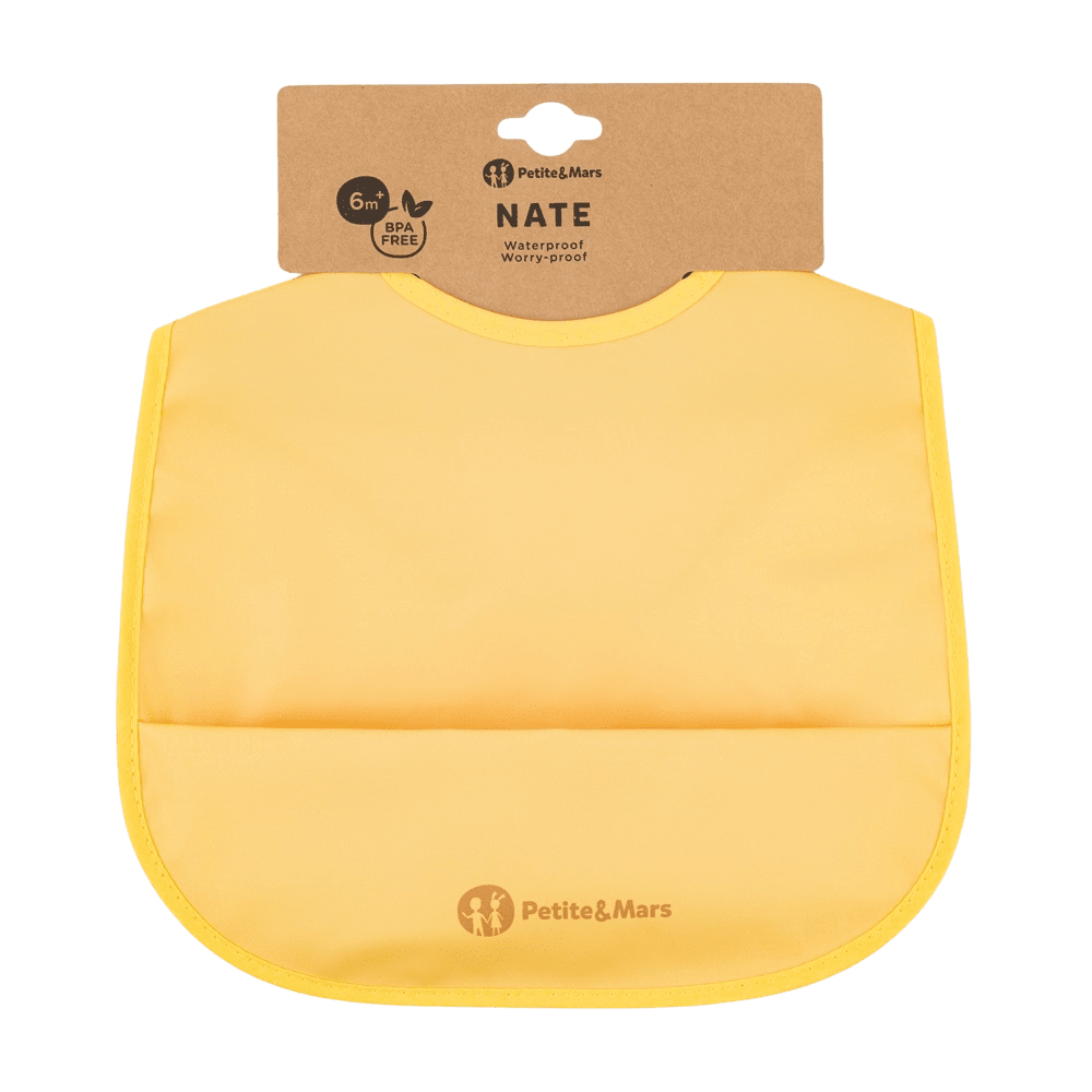 PETITE&MARS Bryndák PU Nate Intense Ochre 6m+