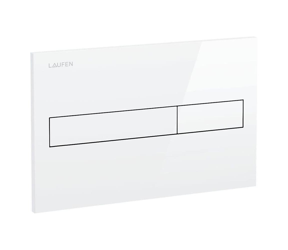 LAUFEN H8956610000001 - Splachovací tlačítko DUAL LIS bílá H8956610000001